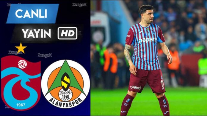 Trabzonspor Alanyaspor Match Highlights April 2025
