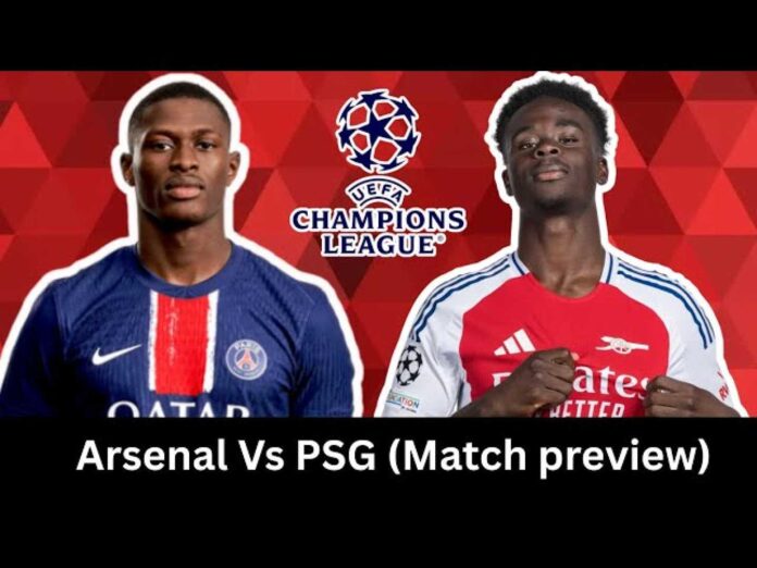 Arsenal Vs Psg Champions League Match Preview