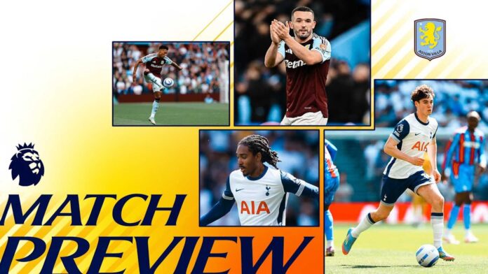 Aston Villa Tottenham Premier League Match Preview