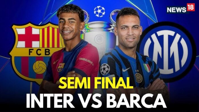 Barcelona Inter Milan Champions League Match