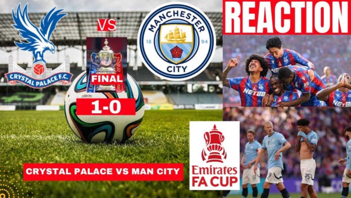 Crystal Palace Vs Manchester City Fa Cup Final