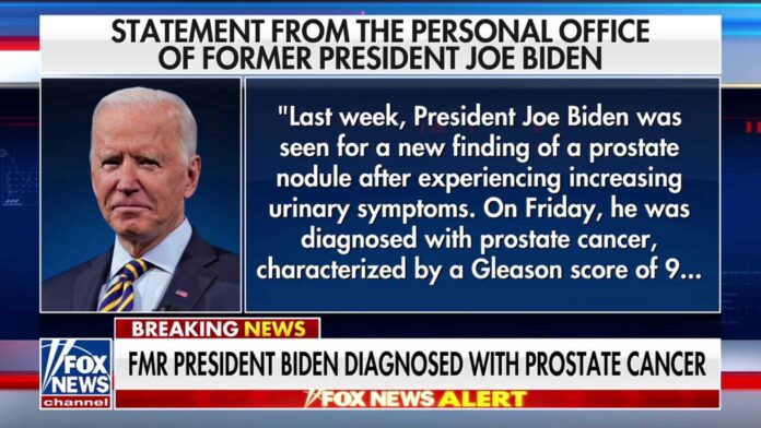 Joe Biden Prostate Cancer News Health