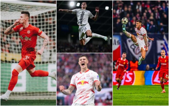 Benjamin Sesko Action On Pitch