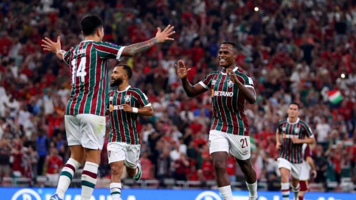 Jhon Arias Football Fluminense Celebration