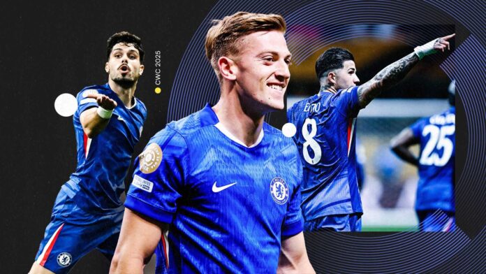 Liam Delap Chelsea Player On Pitch