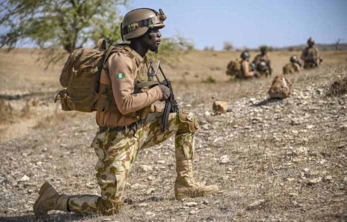 Nigerian Soldiers Counter Terrorism Operations