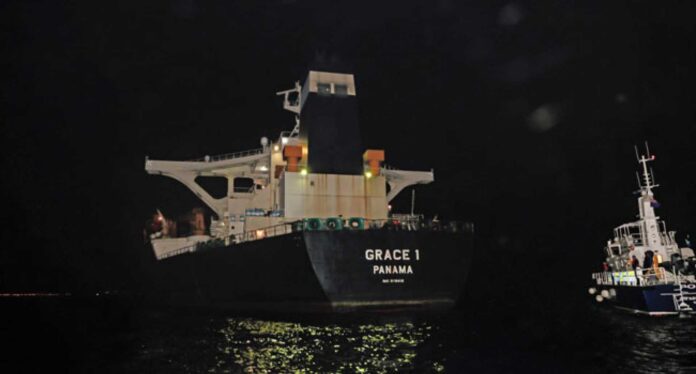 Oil Tanker Collision Strait Of Hormuz
