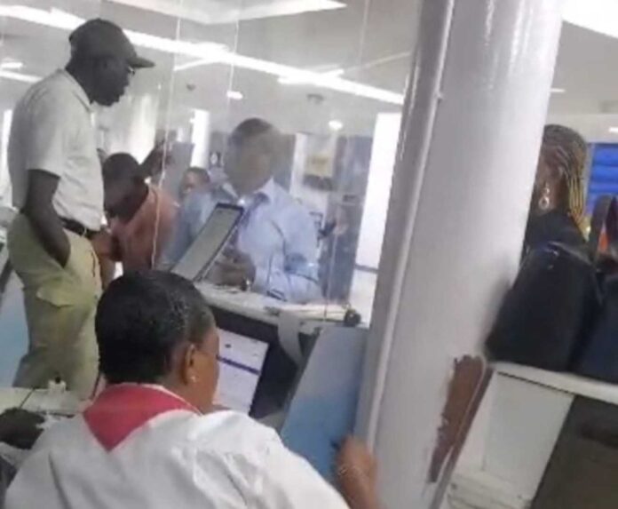 Senator Adams Oshiomhole At Lagos Airport