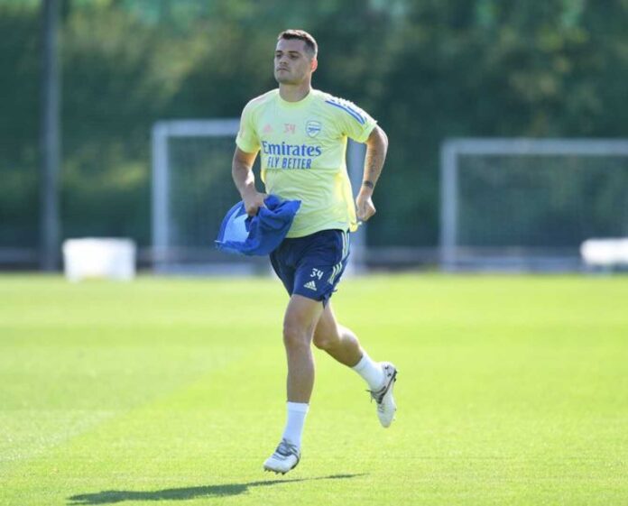 Granit Xhaka Training In Rio
