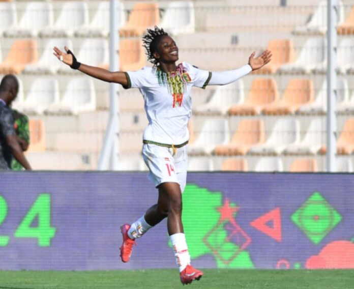 Malian Women Football Team In Action