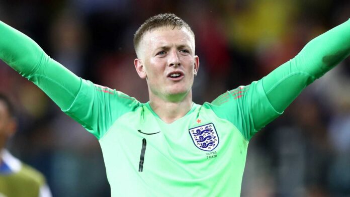 Jordan Pickford Everton Goalkeeper Match