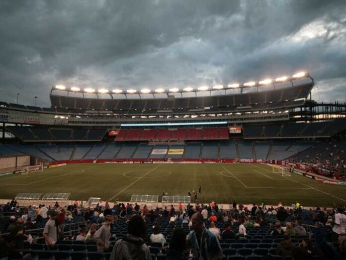 Los Angeles Fc Match At Gillette Stadium