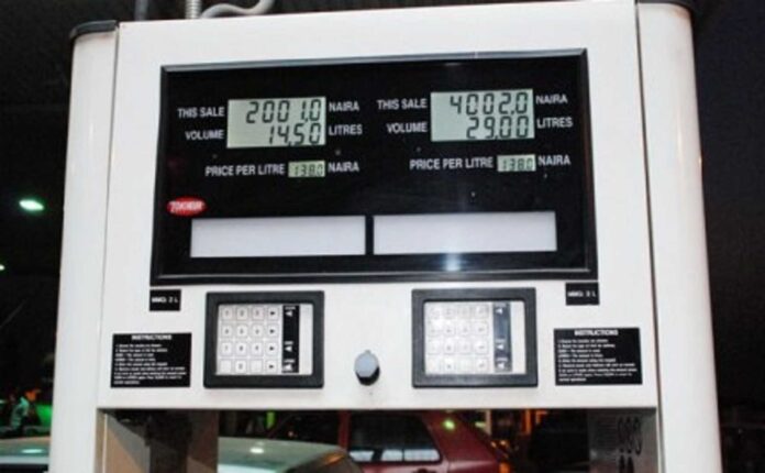 Nigerian Petrol Station And Price Board