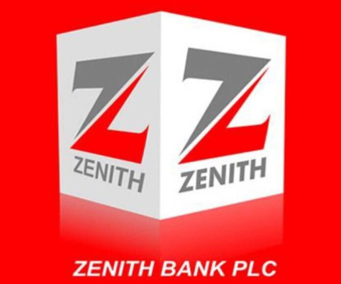 Zenith Bank Logo And Courtroom Setting