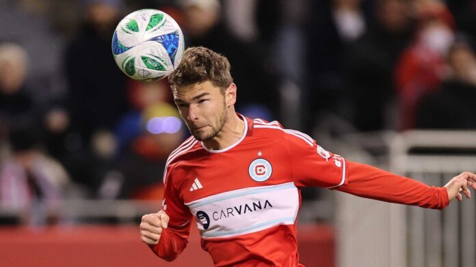 Hugo Cuypers Celebration Chicago Fire