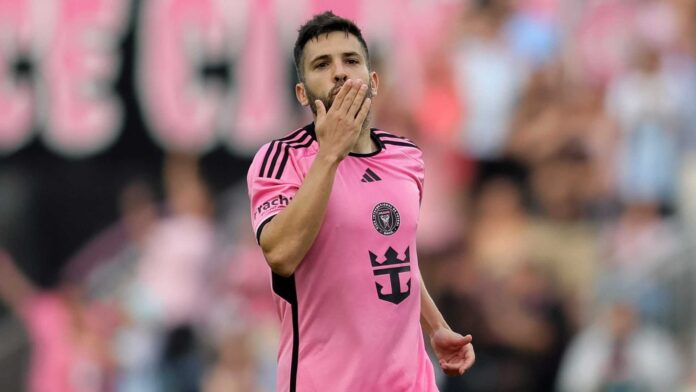 Jordi Alba Inter Miami Football