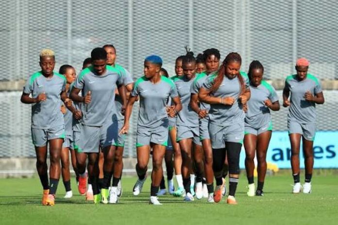Nigeria Super Falcons Team Training