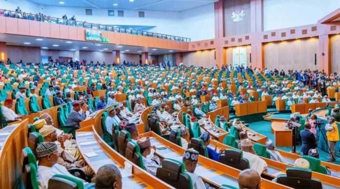 Nigerian House Of Representatives At Plenary Session