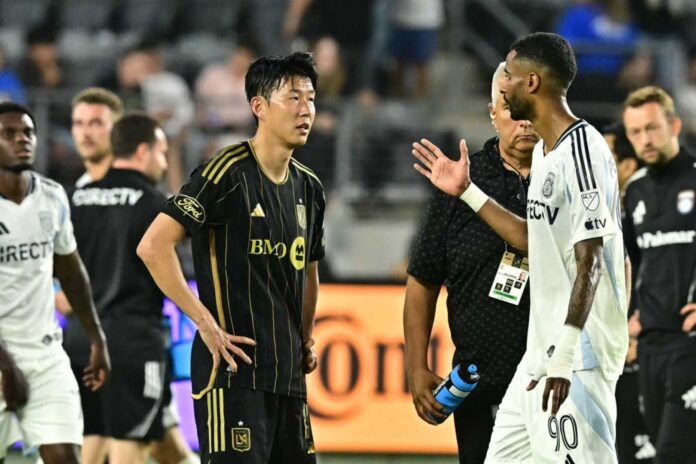 Son Heung Min Mls Playoff Debut