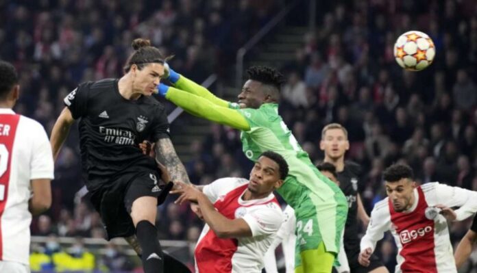Ajax Amsterdam Vs Sl Benfica Champions League