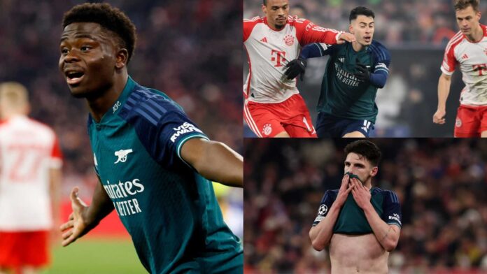 Arsenal Fc Lineup For Match Against Bayern Munich