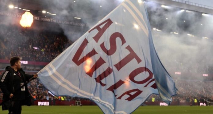 Aston Villa Vs Maccabi Tel Aviv Match At Villa Park