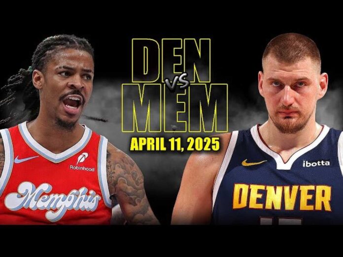 Memphis Grizzlies Vs Denver Nuggets Nba Game