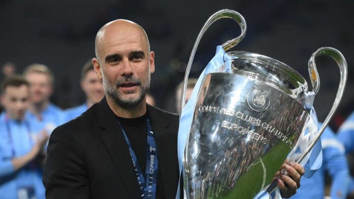 Pep Guardiola Manchester City Champions League
