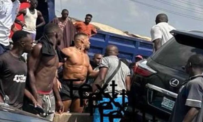 Anthony Joshua Road Accident Makun Ogun