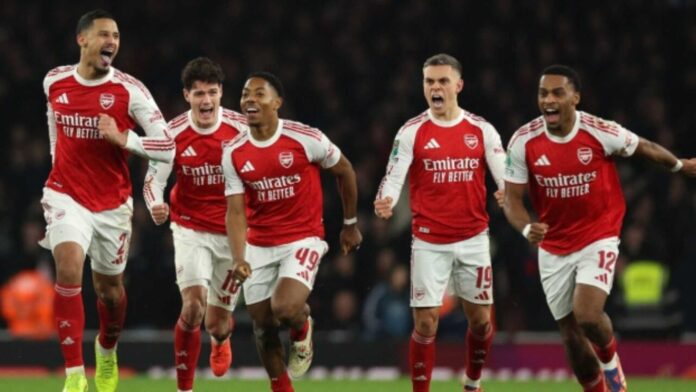 Arsenal Christmas Premier League 2025