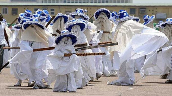Eyo Festival Masquerades In Lagos