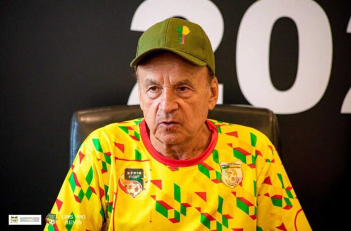 Gernot Rohr Benin Republic Coach