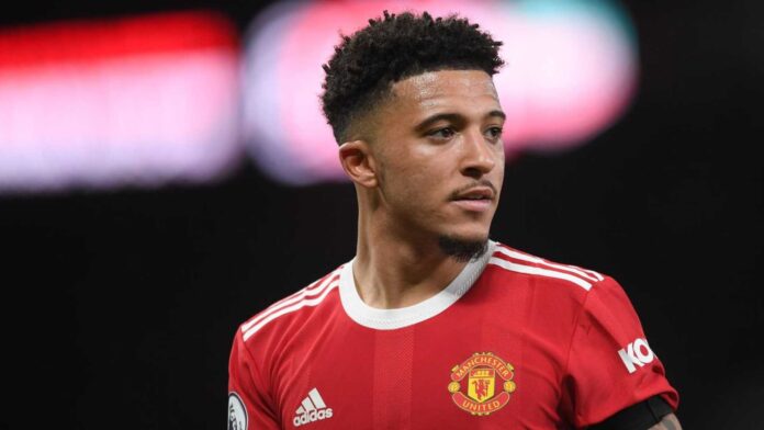 Jadon Sancho Aston Villa Manchester United