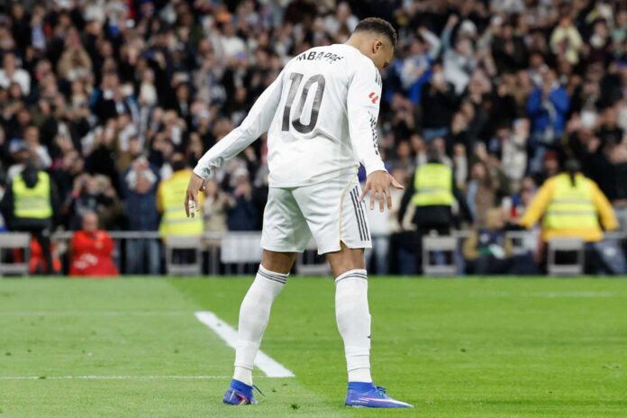 Kylian Mbappe Real Madrid Celebration