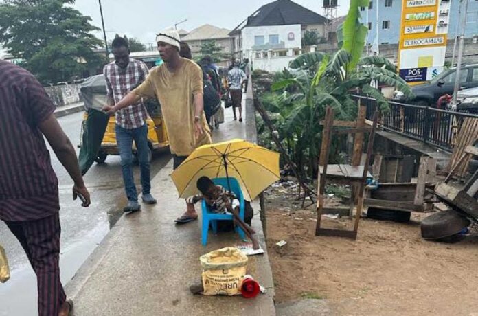 Lagos Beggars Street Enforcement