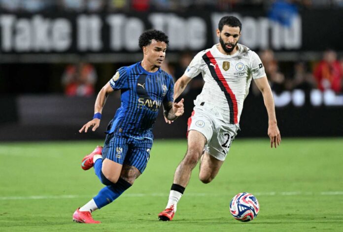 Manchester City Rayan Cherki Football