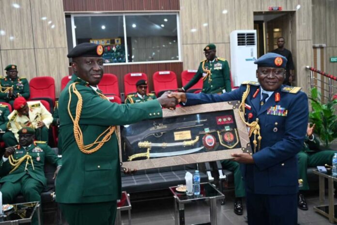 Nigerian Army Officers At Jaji Parade