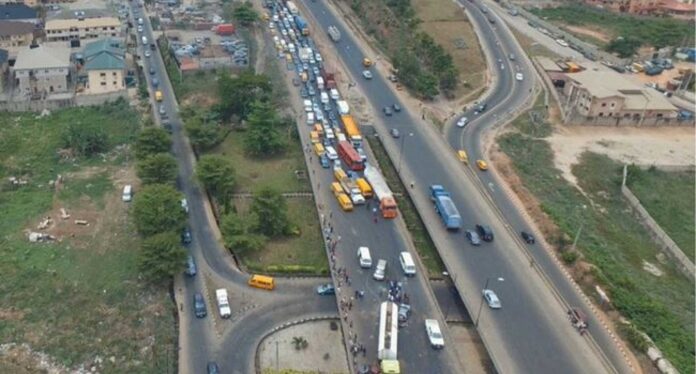 Otedola Bridge Traffic Lagos