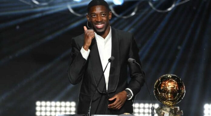 Ousmane Dembélé Globe Soccer Awards 2025