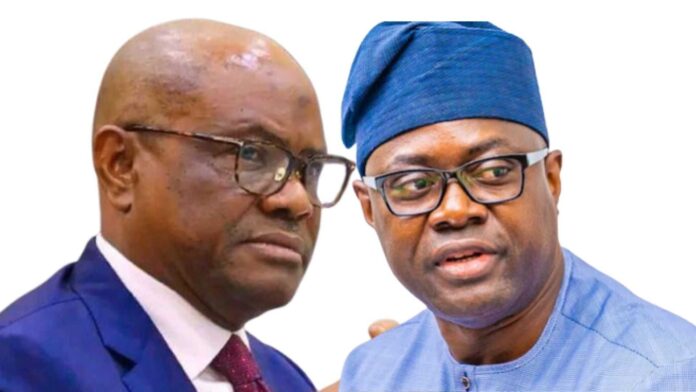 Seyi Makinde, Nyesom Wike, Bola Tinubu