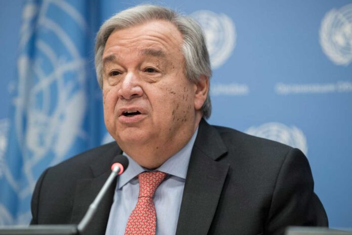 Un Secretary General António Guterres