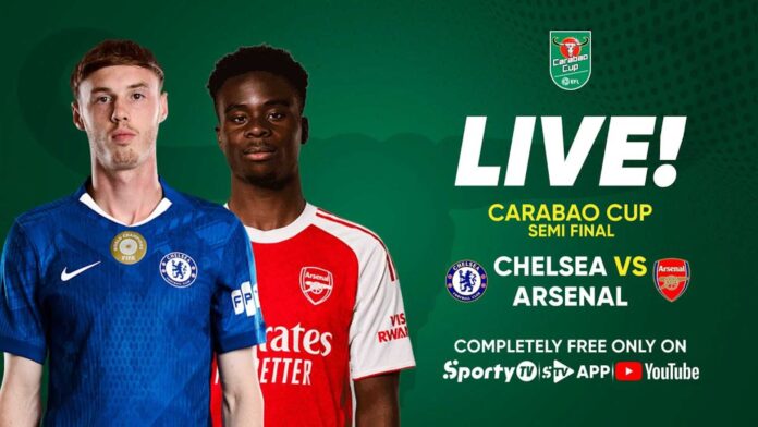 Arsenal Vs Chelsea Efl Carabao Cup Semi Final