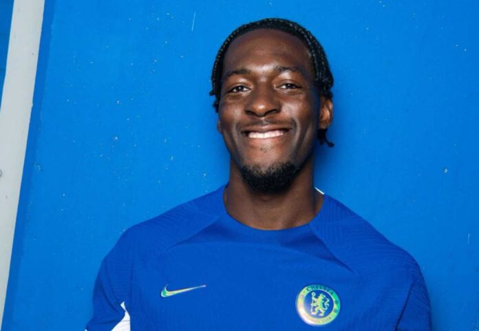 Chelsea Defender Axel Disasi Training