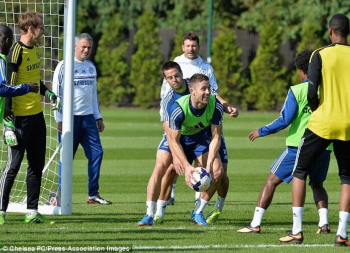 Chelsea Fc Players Training
