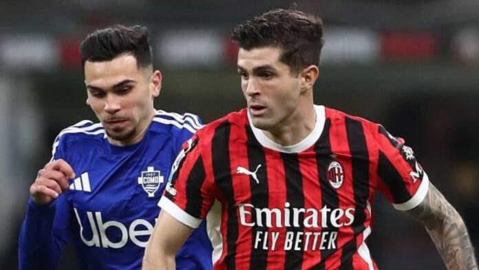 Como Vs Ac Milan Football Match