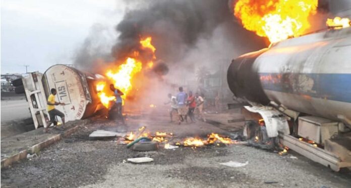 Diesel Tanker Accident Ibadan