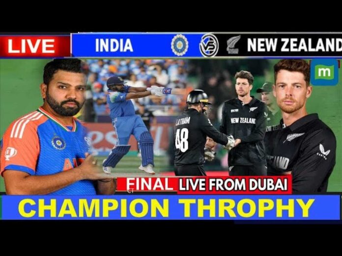 India Vs New Zealand Cricket Match