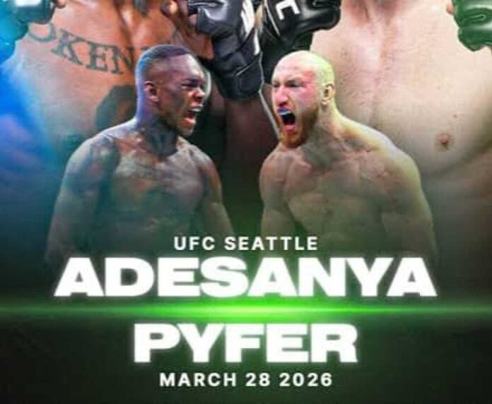 Israel Adesanya Joe Pyfer Ufc Seattle