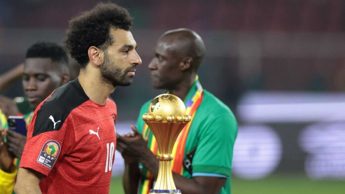 Mohamed Salah During Afcon Match