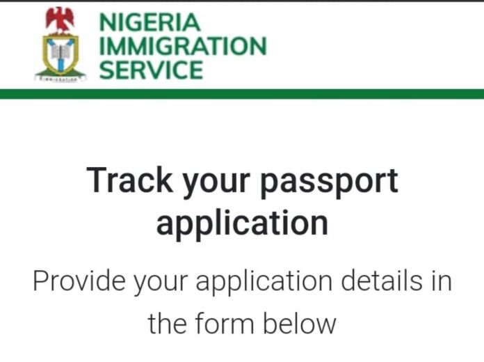 Nigeria Immigration Service Passport Tracking
